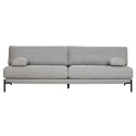 Canapé 3 places moderne tissu LENA