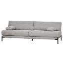 Canapé 3 places moderne tissu LENA