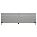 Canapé 3 places moderne tissu LENA