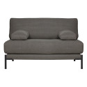 Petit canapé moderne 2 places tissu NOVA