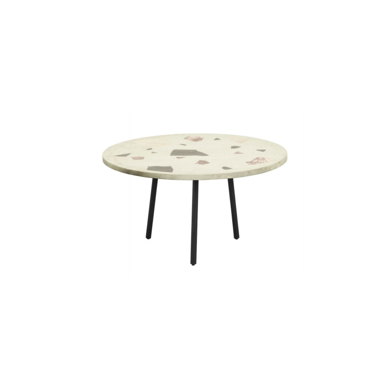 Table basse ronde terrazzo-TEMAL