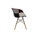 Fauteuil Rembourré Patchwork RAY - Couleurs au choix