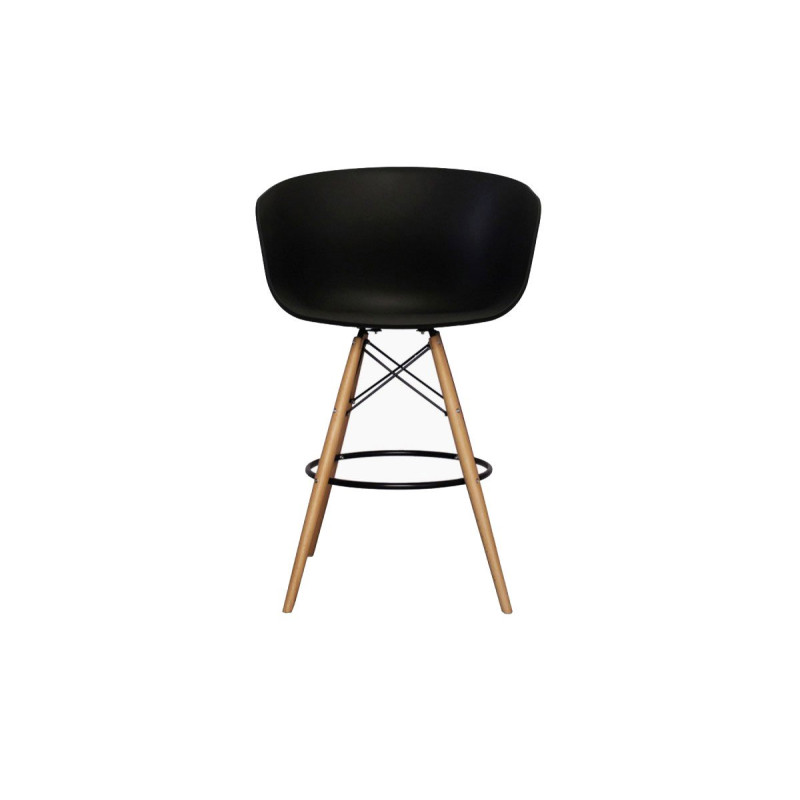 Tabouret de bar design nordique MOND - Couleurs au choix