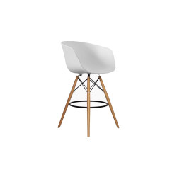 Tabouret de bar design nordique MOND - Couleurs au choix