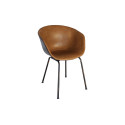 Lot 2 chaises design SHELBY