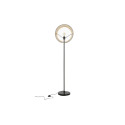 Lampadaire métal noir style antique HOTAL