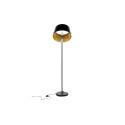 Lampadaire métal noir style antique HOTAL