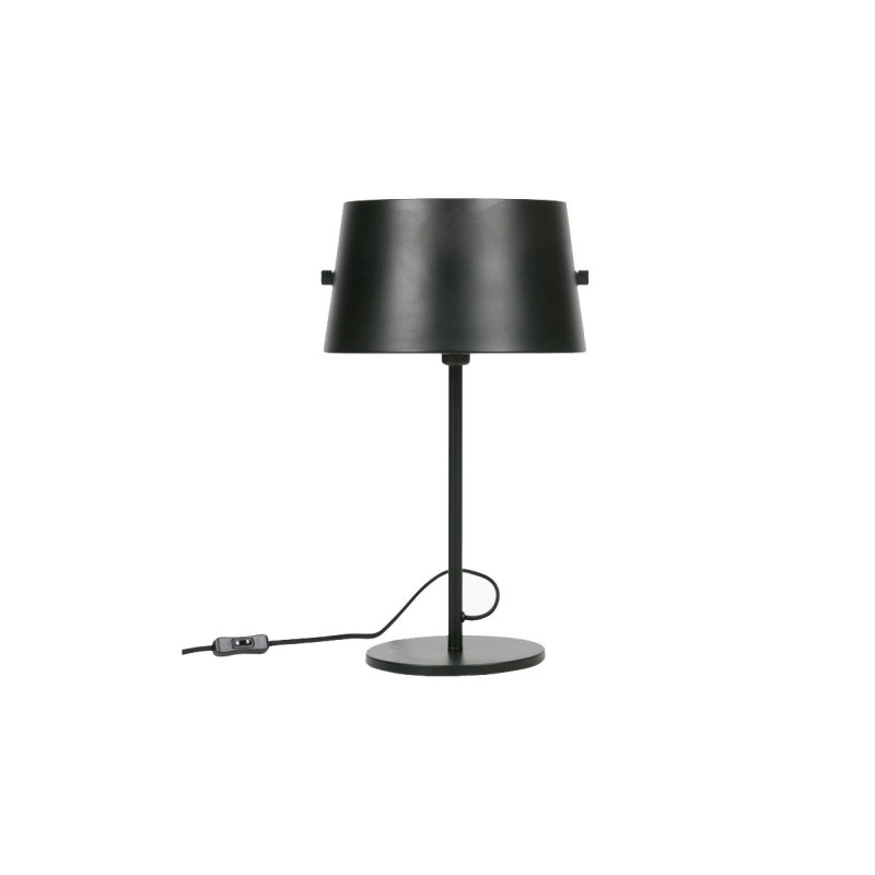 Lampe de table métal noir style antique HOTAL