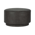 Large pouf 60cm cuir style vintage FOFFEE - Vtwonen