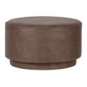 Large pouf 60cm cuir style vintage FOFFEE - Vtwonen