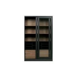 Grande vitrine bois 200cm LAFFERTY