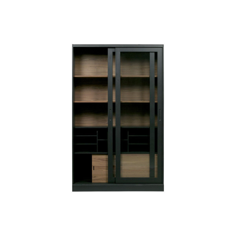 Grande vitrine bois 200cm LAFFERTY