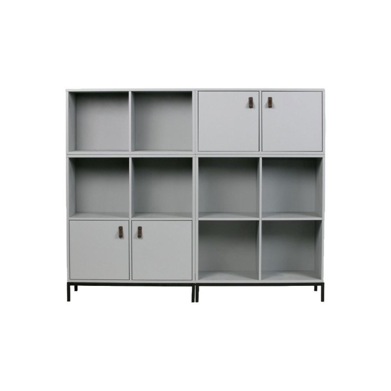 Petite bibliothèque avec placard 81cm LOWA