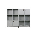 Petite bibliothèque design bois 81cm LOWA