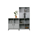 Petite bibliothèque design bois 81cm LOWA