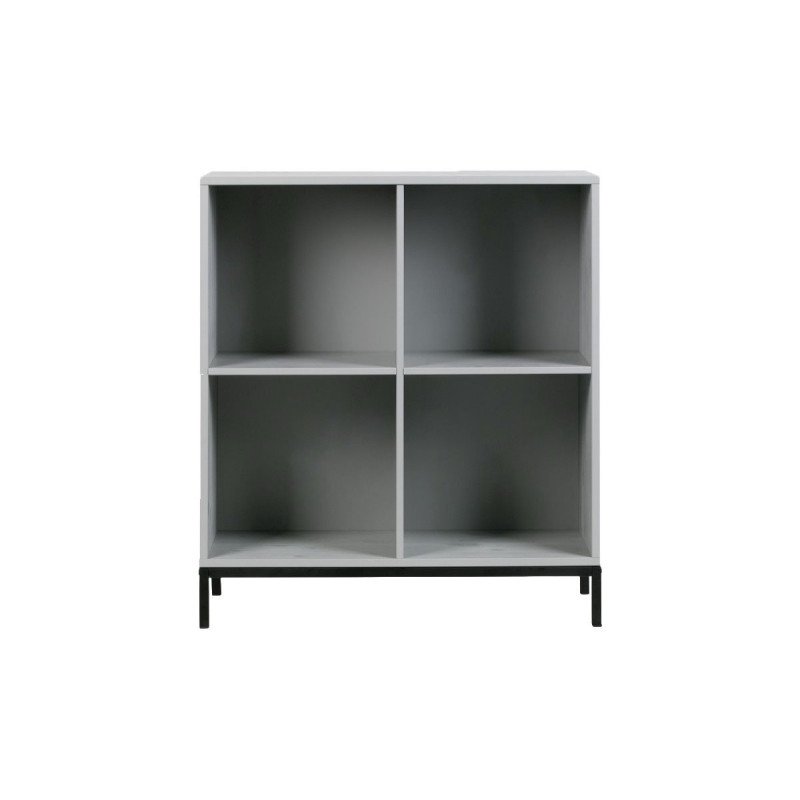 Petite bibliothèque design bois 81cm LOWA