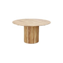 Table ronde pillier teck - AFRI