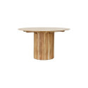 Table ronde pillier teck - AFRI