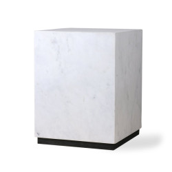 Table basse marbre 28cm forme cubique STRUK - HK Living