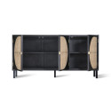 Buffet rétro bois cannage TERRAMIS 160cm - HK Living