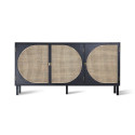 Buffet rétro bois cannage TERRAMIS 160cm - HK Living