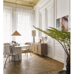 Buffet rétro bois cannage TERRAMIS 160cm - HK Living