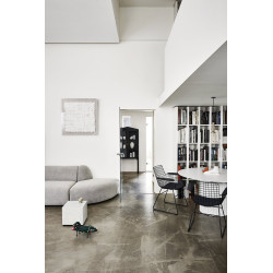 Lampe suspendue 30cm verre et laiton FRONNE - HK Living