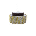 Suspension ethnique en tissu WAKA - Bloomingville