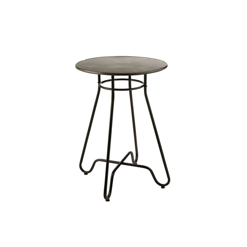 Table haute design en métal DELICE - J-line