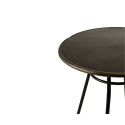 Table haute design en métal DELICE - J-line