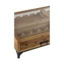 Table basse bois avec rangements bouteilles FACOLPA - J-line