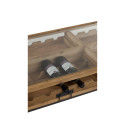 Table basse bois avec rangements bouteilles FACOLPA - J-line