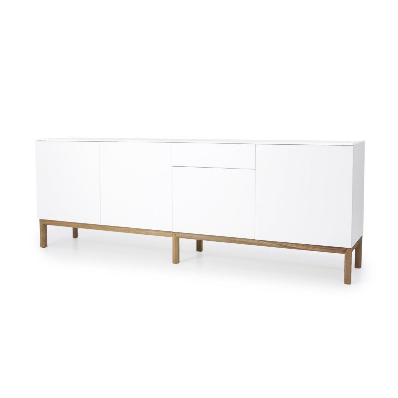 Buffet bas 3 portes scandinave-PAPILO