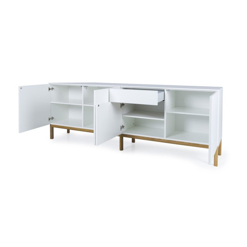 Buffet bas 3 portes scandinave-PAPILO