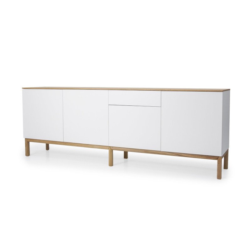 Buffet bas 3 portes scandinave-PAPILO