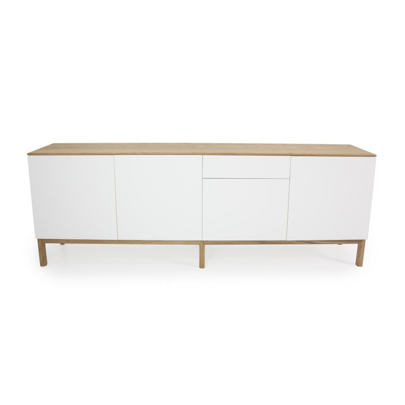 Buffet bas 3 portes scandinave-PAPILO