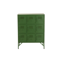 Armoire avec casiers style industriel PINKI