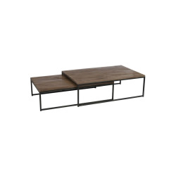 Lot de 2 grandes tables gigognes ROBERT