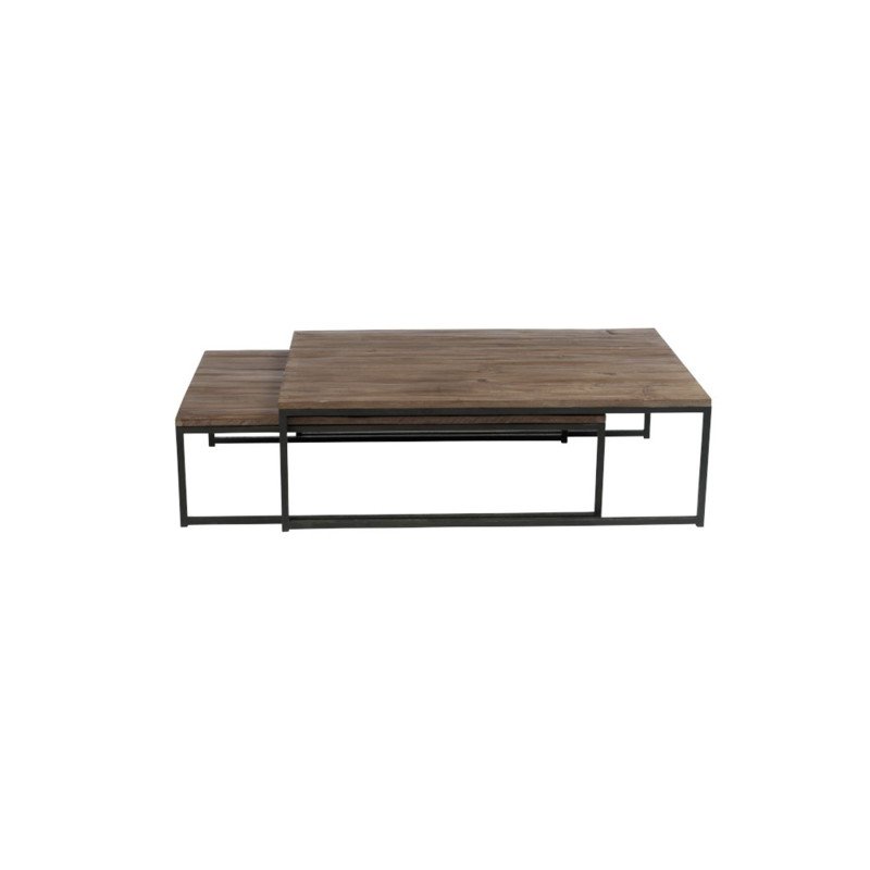 Lot de 2 grandes tables gigognes ROBERT - J-line