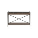 Console avec vitrine bois et métal TALINE - J-line