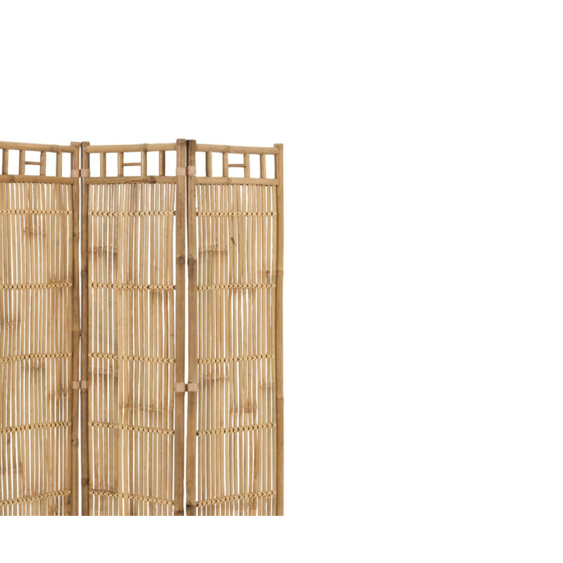 Paravent bohème en bambou ROSA - J-line