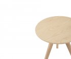 Petite table d'appoint ronde en bois FARAH - J-line