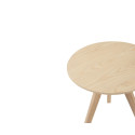 Petite table d'appoint ronde en bois FARAH - J-line