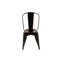 Lot de 2 chaises bistro métal DELICE - J-line