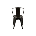 Lot de 2 chaises bistro métal DELICE - J-line