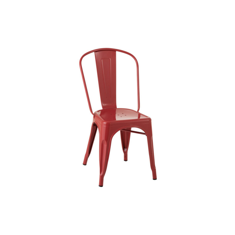 Lot de 2 chaises bistro métal DELICE - J-line