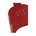 Lot de 2 chaises bistro métal DELICE - J-line