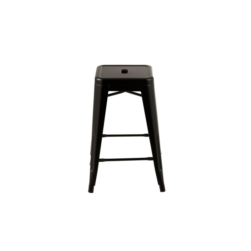 Lot de 2 tabourets style industriel métal DELICE - J-line