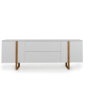 Buffet bas 2 tiroirs scandinave- SIOLIS