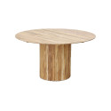 Table ronde pillier teck - AFRI